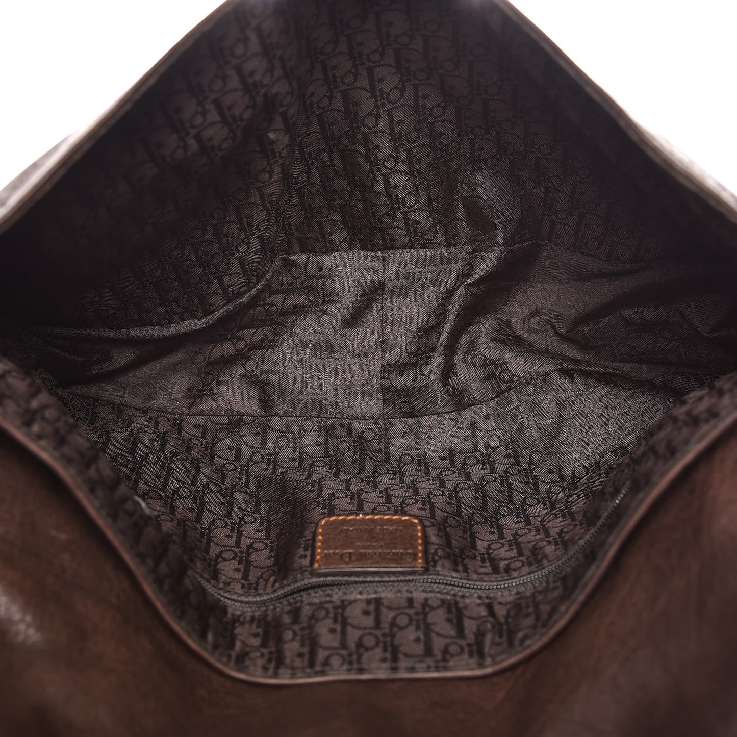 Calfskin Gaucho Double Saddle Bag Brown