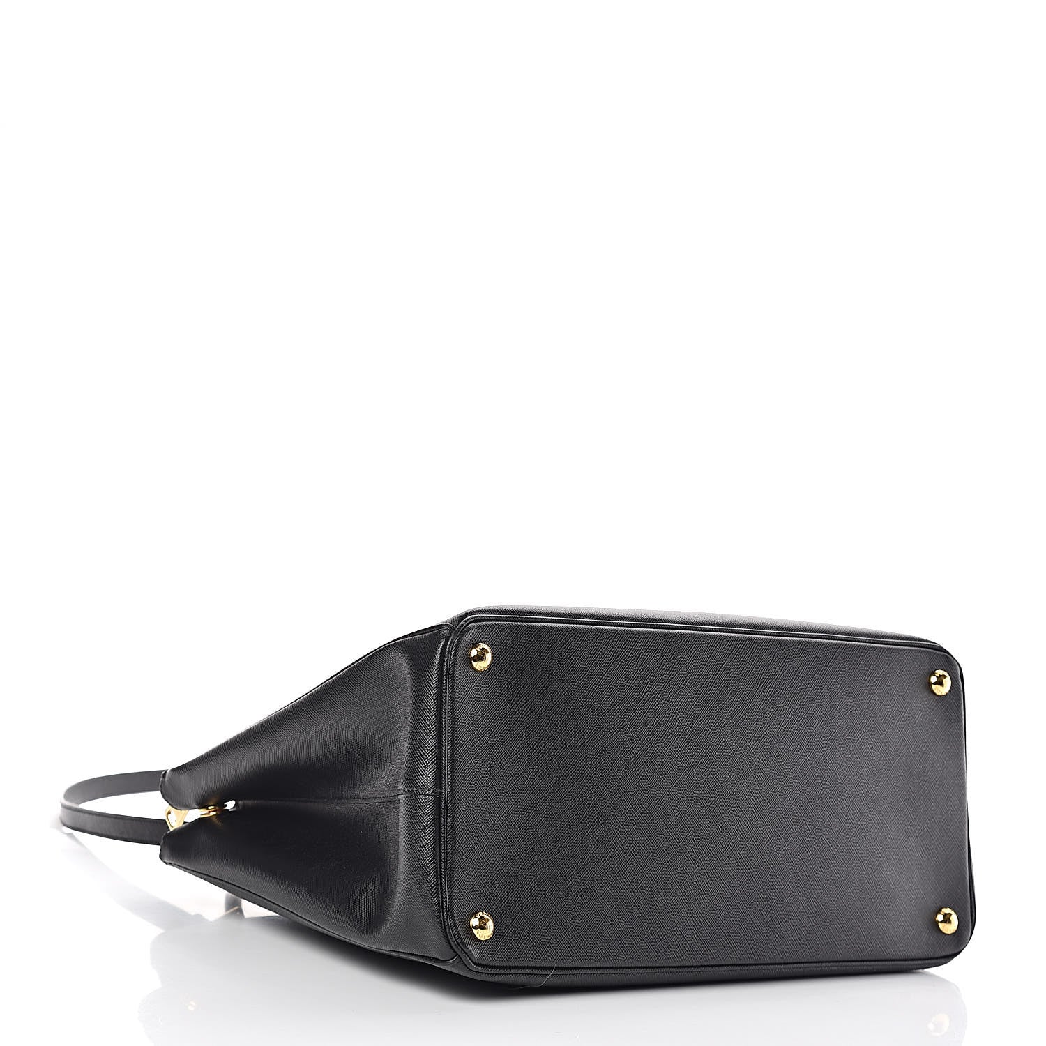 Prada Saffiano Large Galleria Double Zip Tote Black 4 of 10