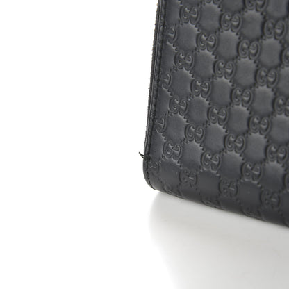 Gucci Microguccissima Zip Around Wallet Black 11 of 11