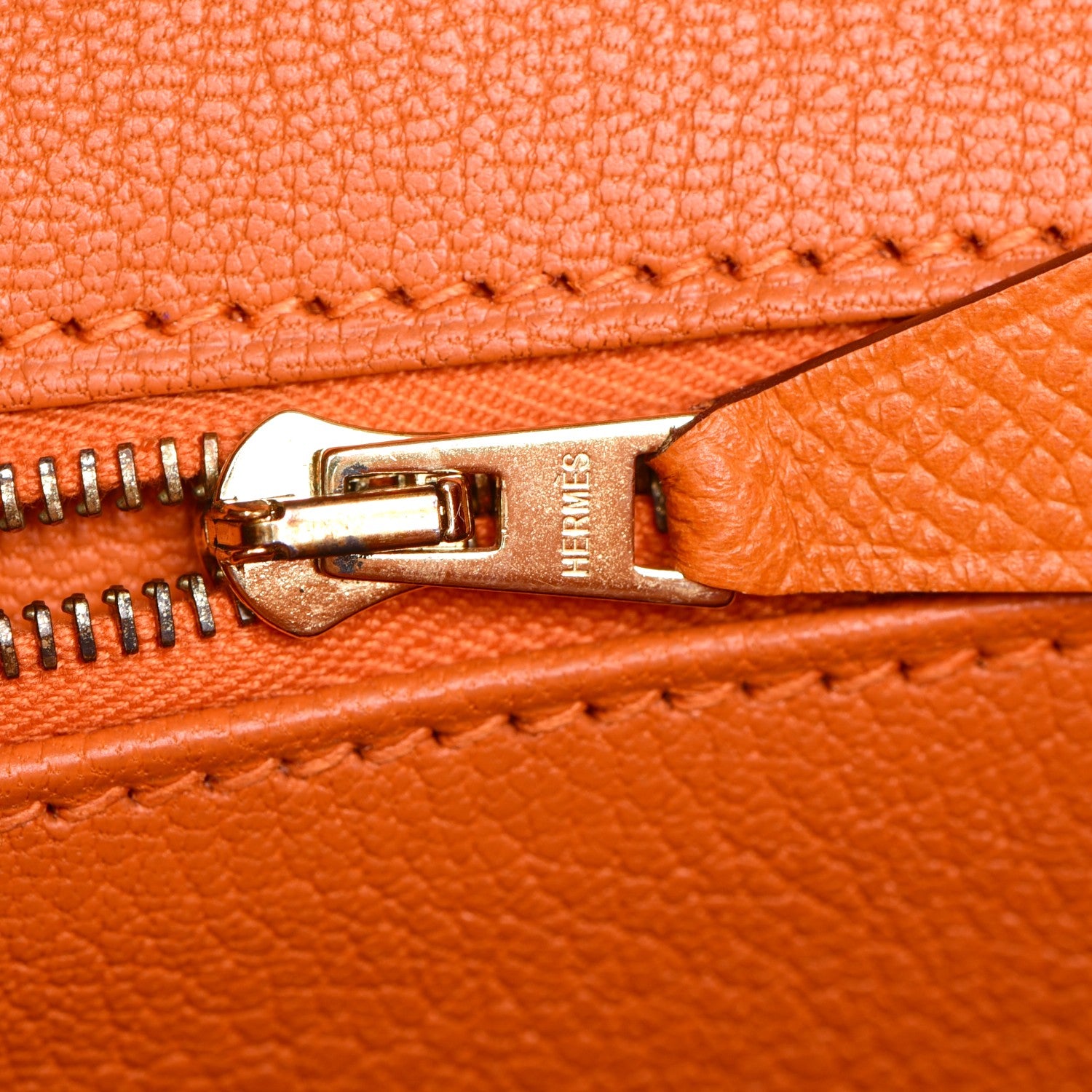 Hermes Epsom Birkin 35 Orange 12 of 30