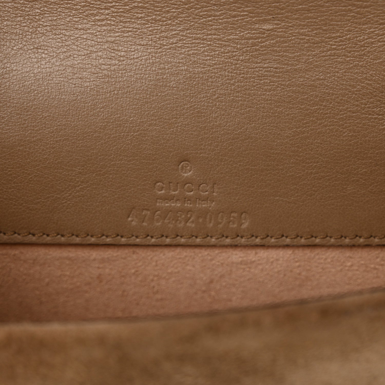 Gucci GG Supreme Monogram Super Mini Dionysus Shoulder Bag Taupe 6 of 12