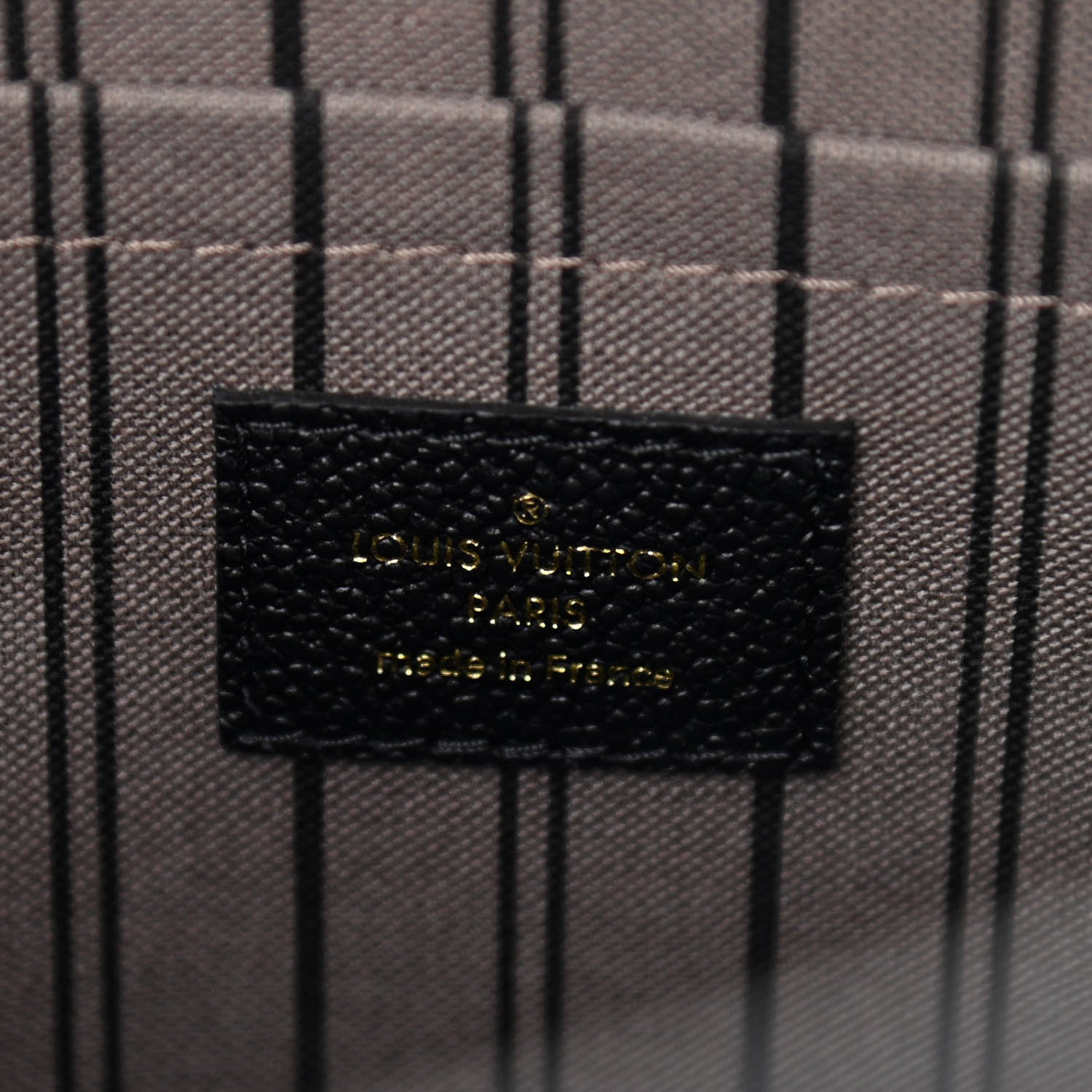Louis Vuitton Empreinte Montaigne MM Black 6 of 11