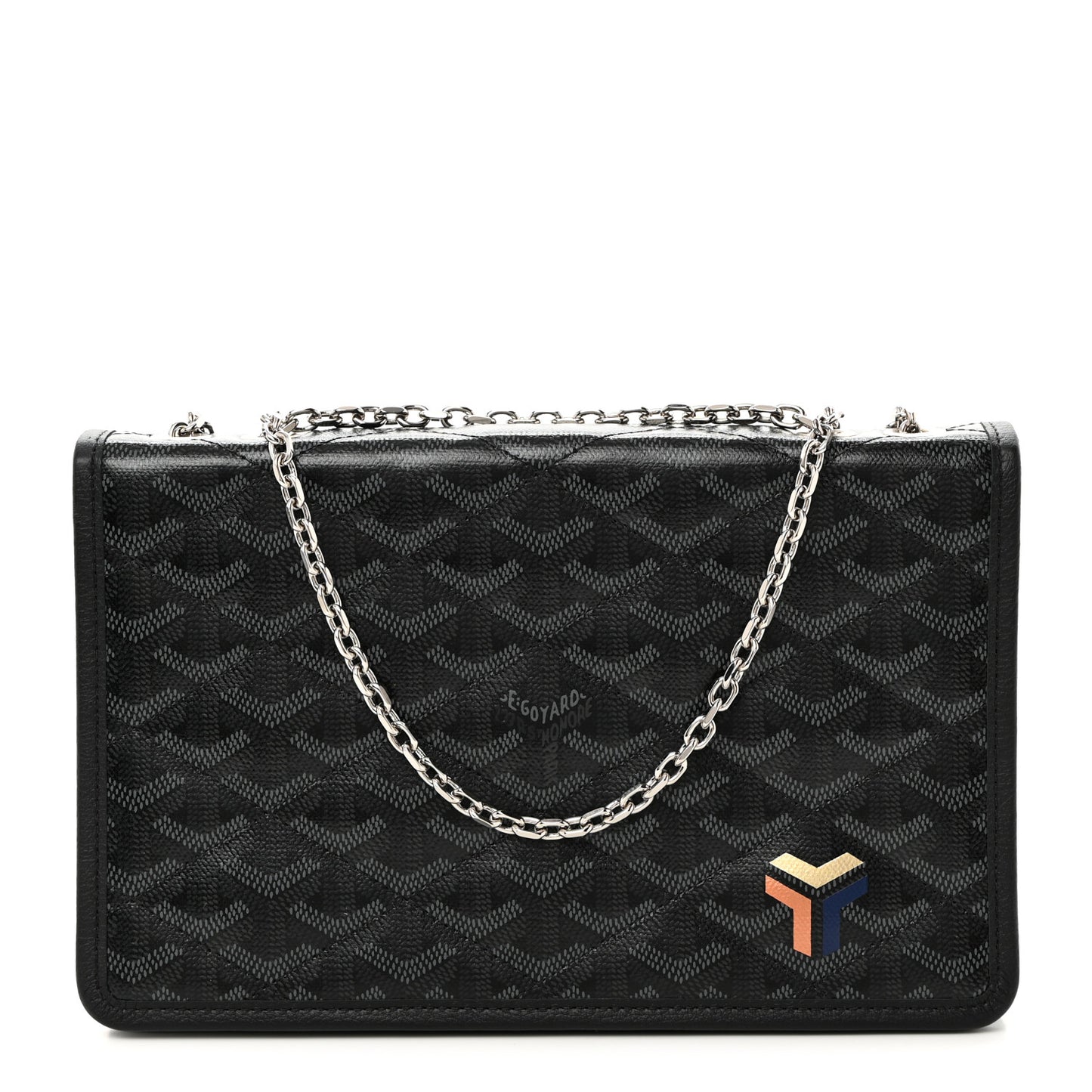 Goyardine Alexandre III Bag Jet Black