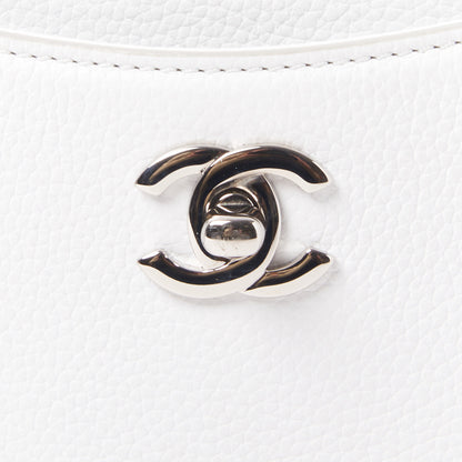 Chanel Grained Calfskin Mini Neo Executive Shopper Tote White 8 of 10