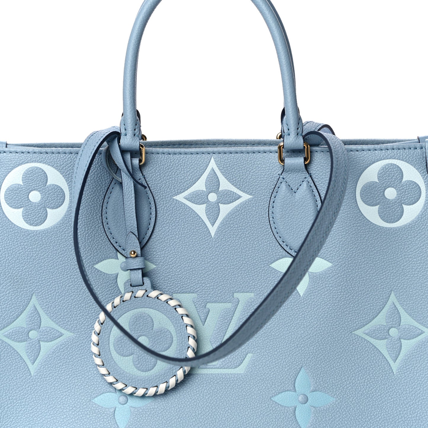 Empreinte Monogram Giant By The Pool Onthego MM Summer Blue