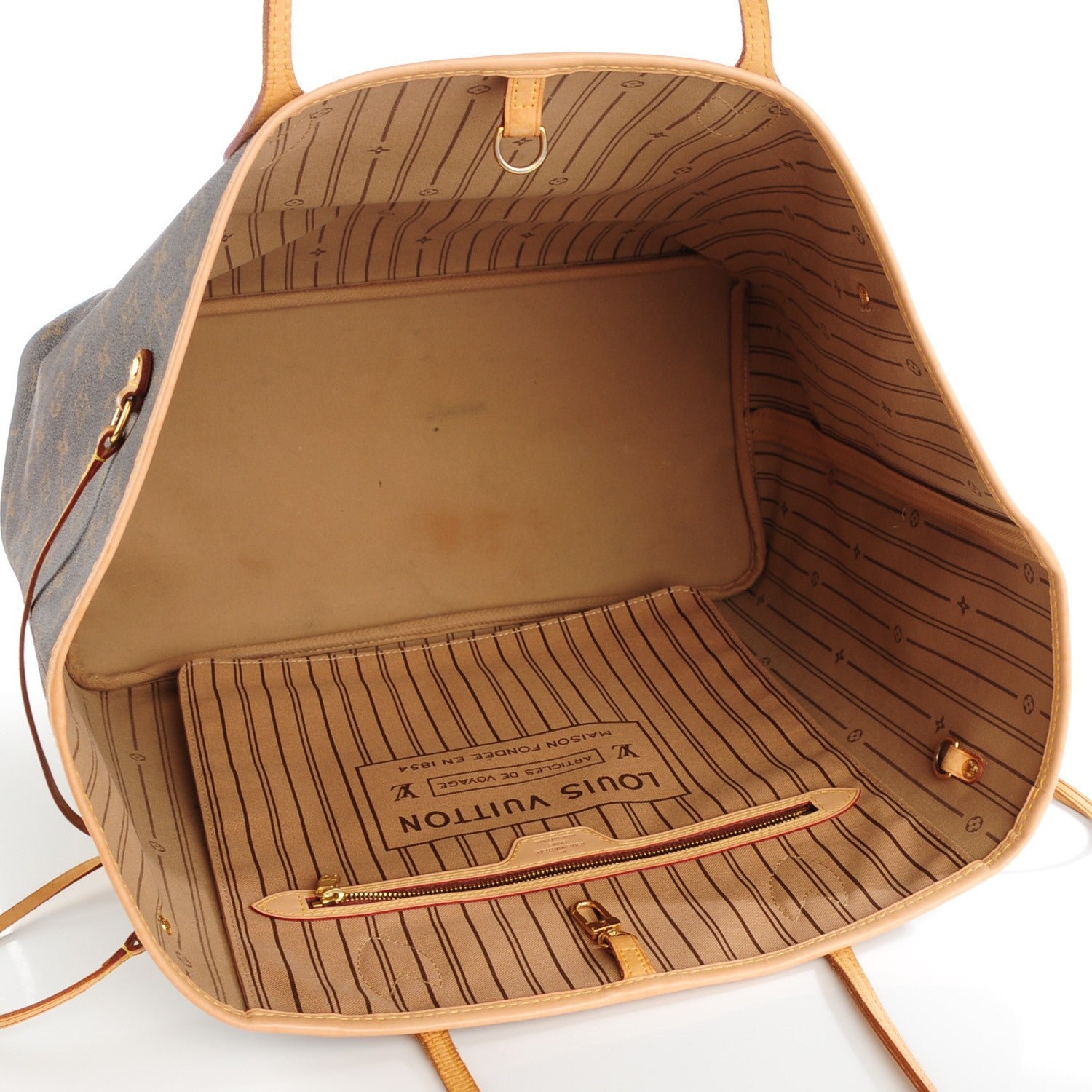 Louis Vuitton Monogram Neverfull GM 5 of 9