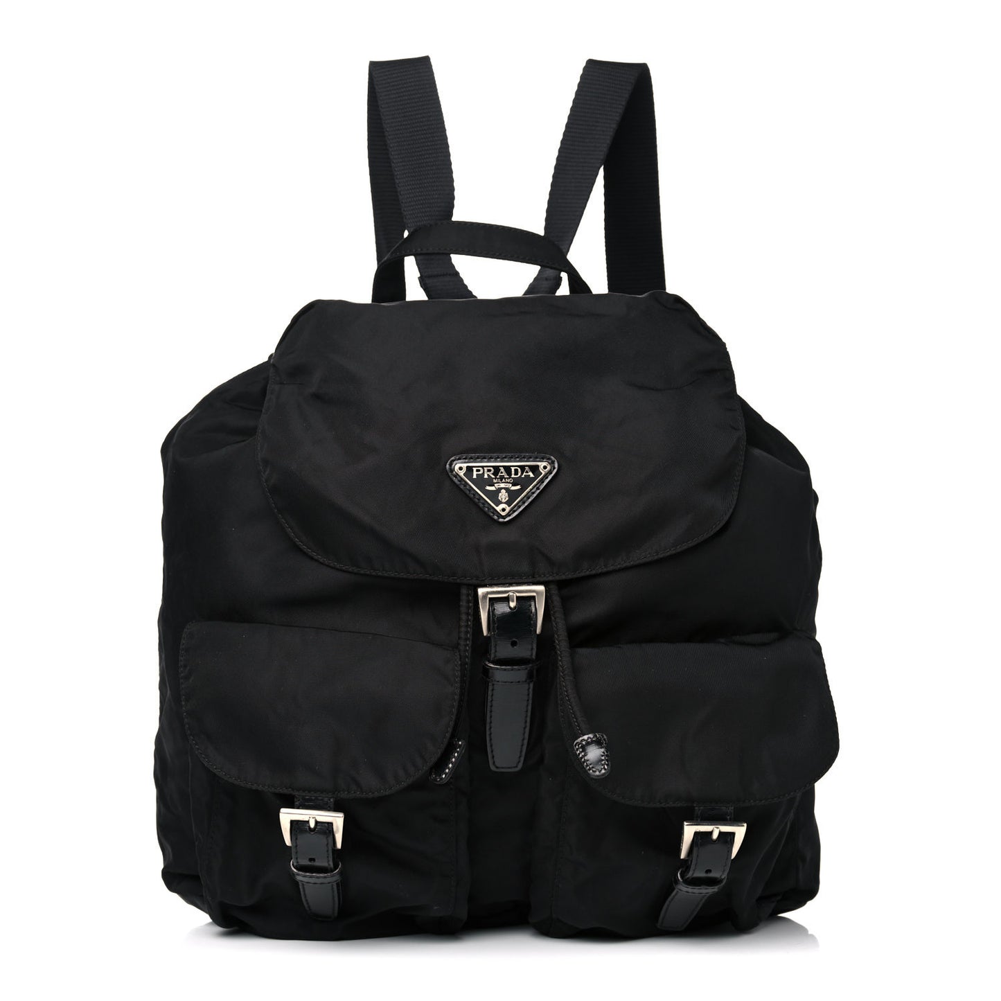 Tessuto Nylon Vela Small Backpack Black