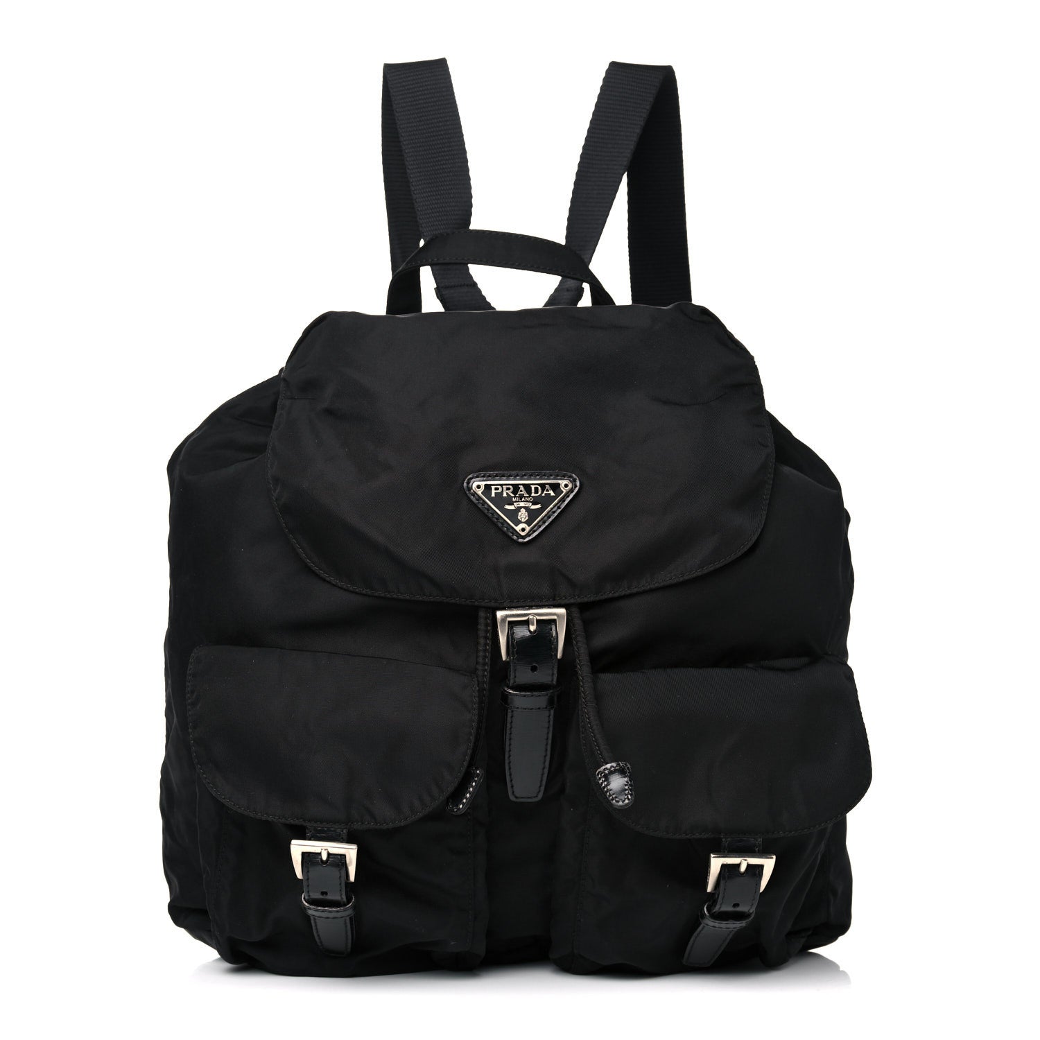 Prada Tessuto Nylon Vela Small Backpack Black 1 of 13
