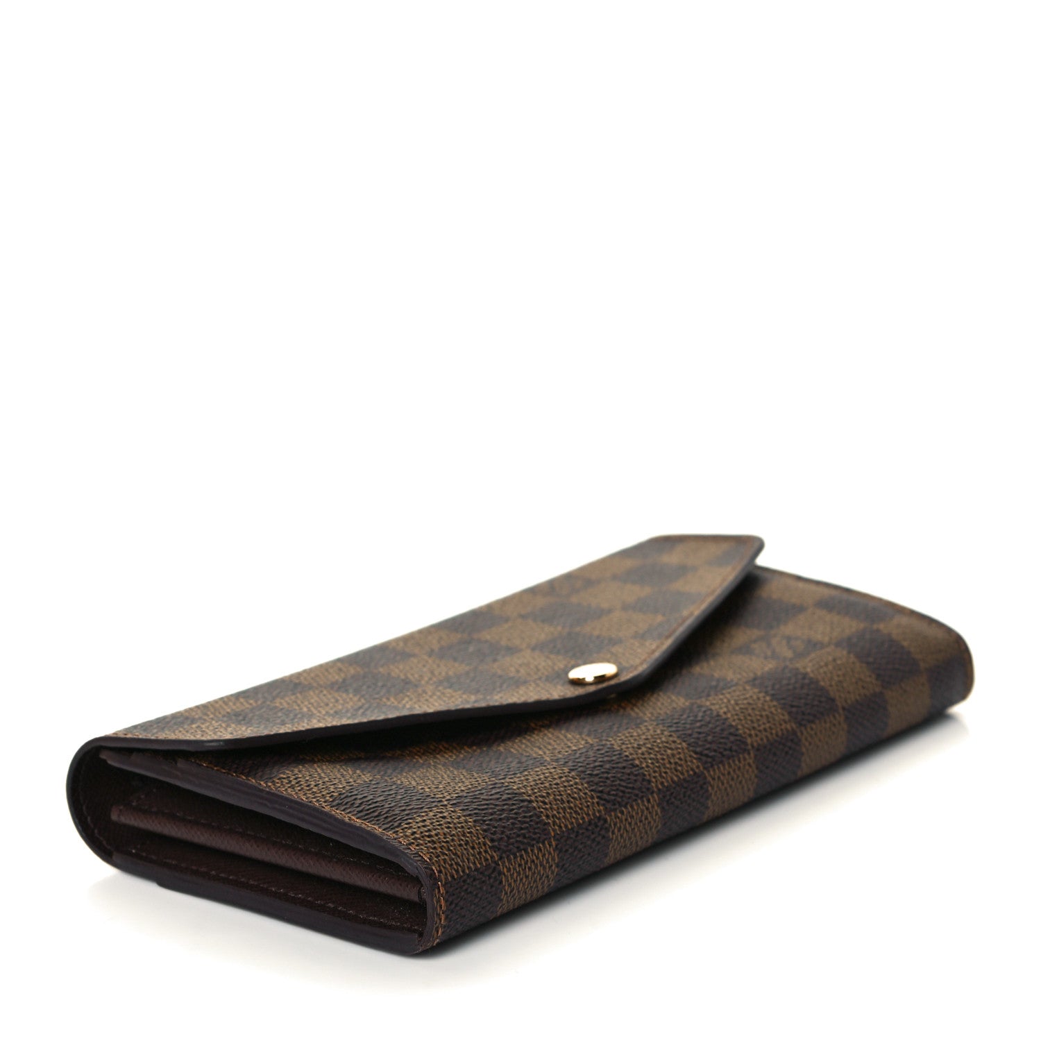 Louis Vuitton Damier Ebene Sarah Wallet NM 3 of 8