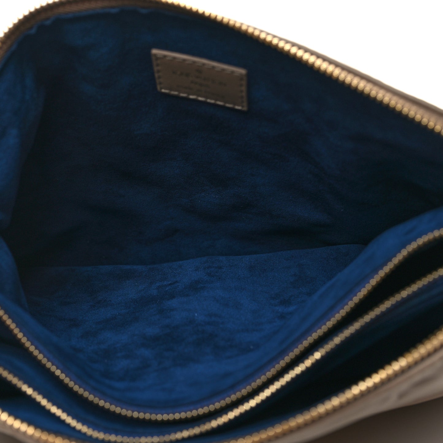 Lambskin Embossed Monogram Coussin PM Taupe