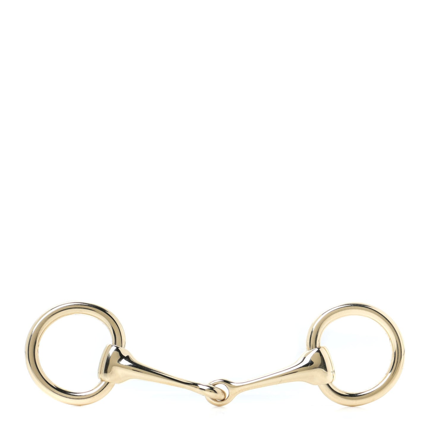 Permabrass Mors Scarf Ring Gold