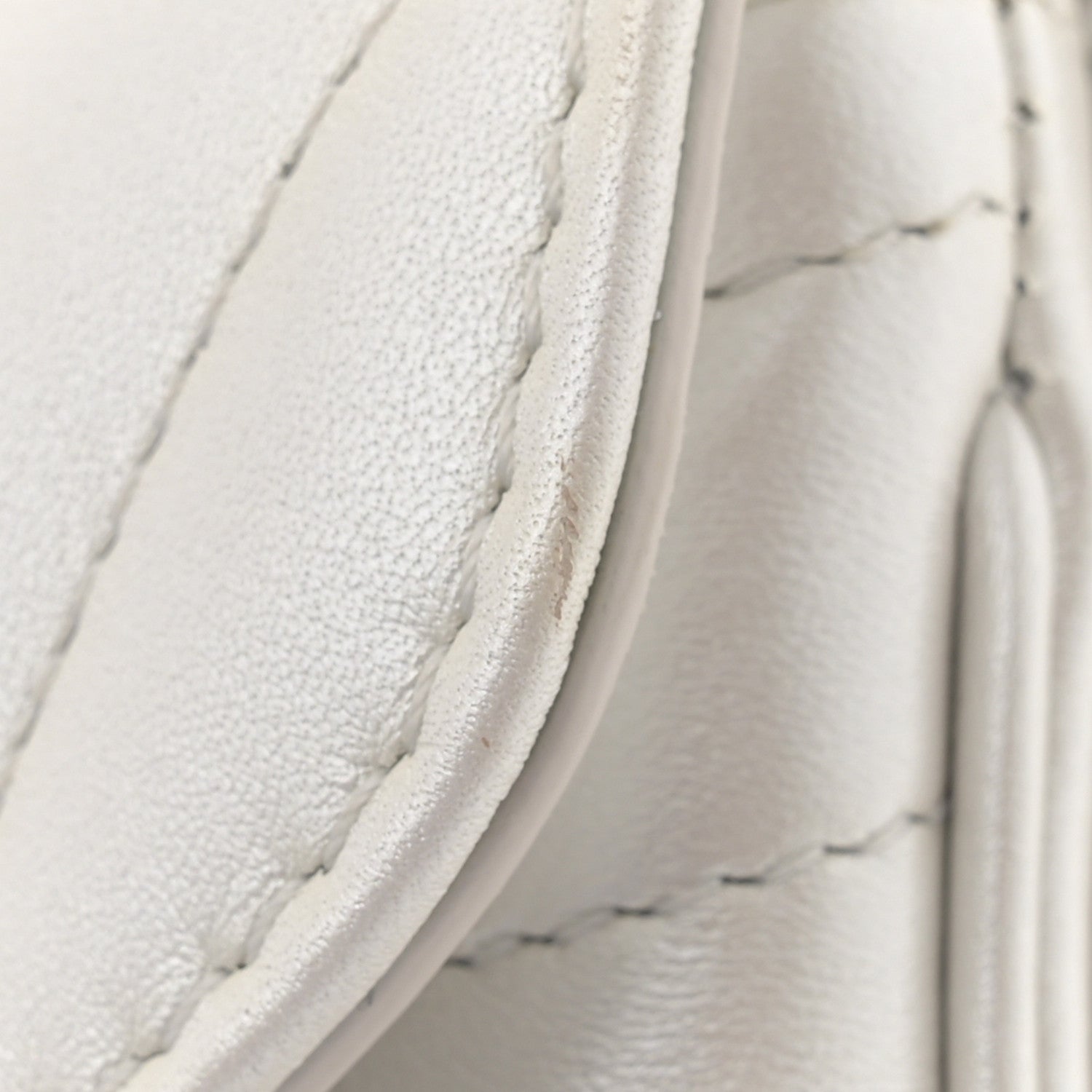 Louis Vuitton Calfskin LV New Wave Chain Bag Ivory 10 of 10