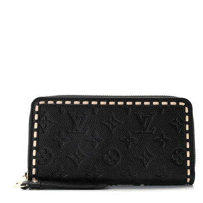 Louis Vuitton Empreinte Vosges Zippy Wallet Black 1 of 8