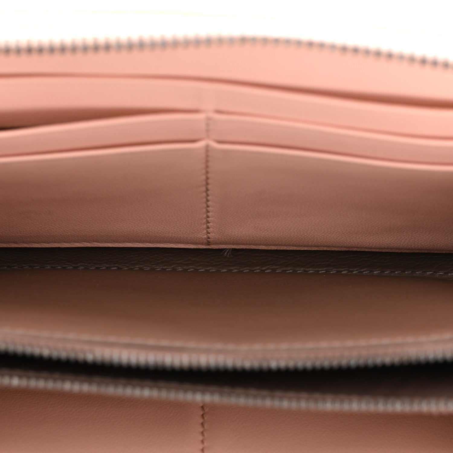 Bottega Veneta Nappa Intrecciato Ayers Zip Around Wallet Flamingo 5 of 10