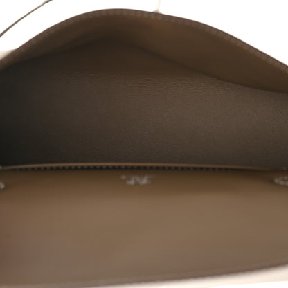 Hermes Swift Kelly Pochette Clutch Etoupe 5 of 10