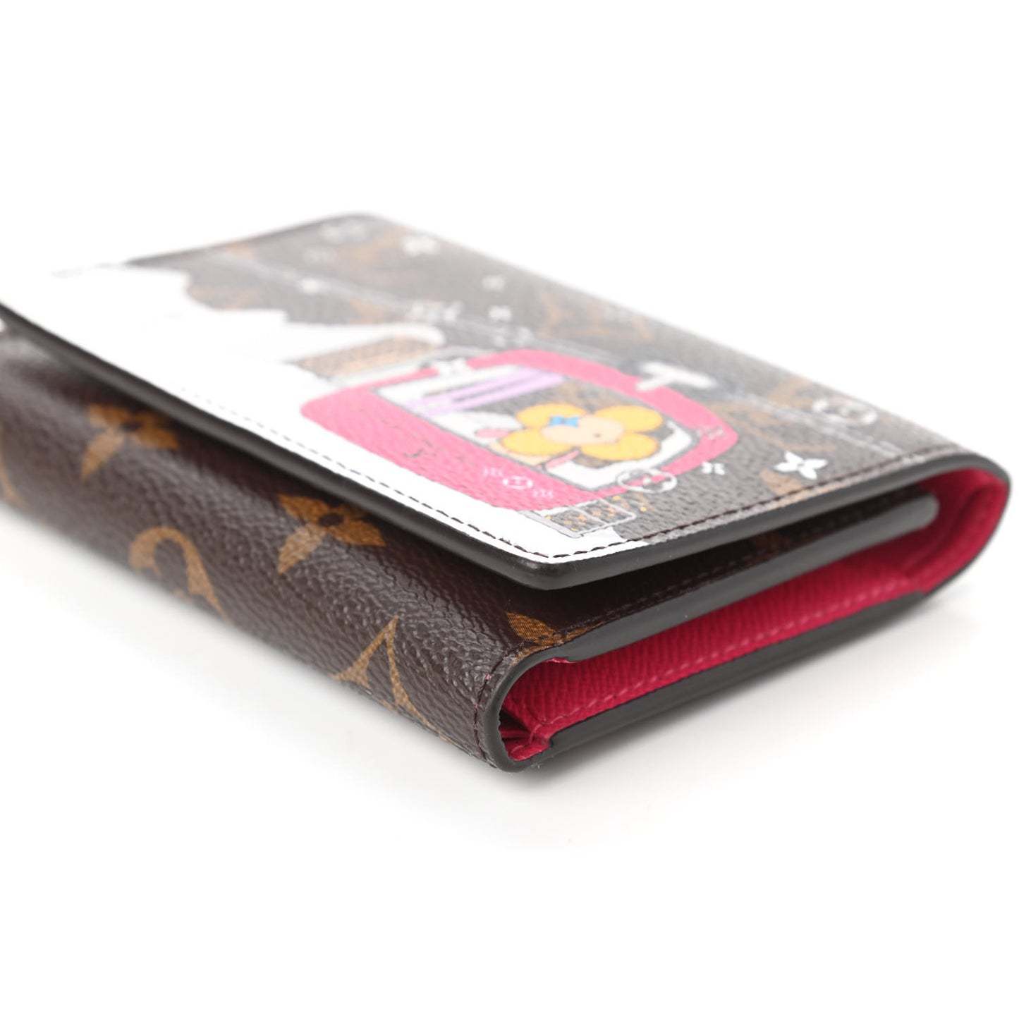 Monogram 2019 Christmas Animation Victorine Wallet Fuchsia
