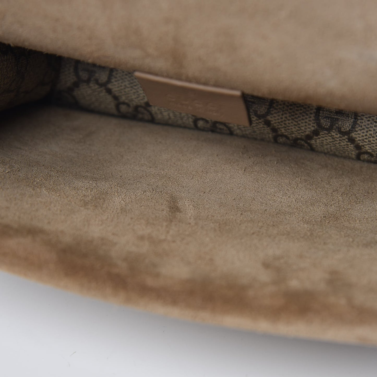 GG Supreme Monogram Mini Dionysus Shoulder Bag Taupe
