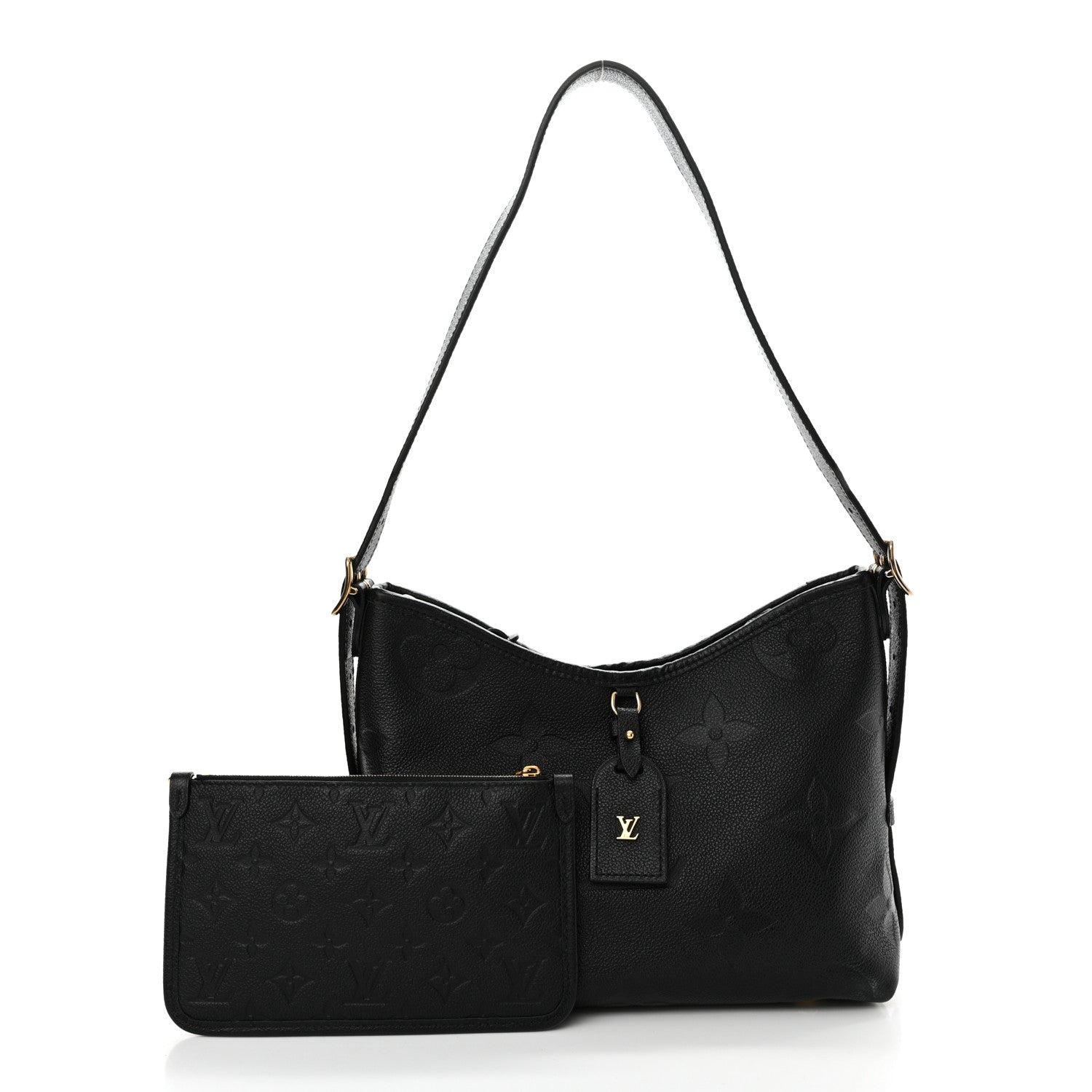 Louis Vuitton Empreinte Carryall PM Black 3 of 13