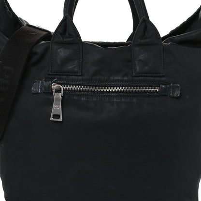 Prada Tessuto Nylon Tote Black 7 of 10