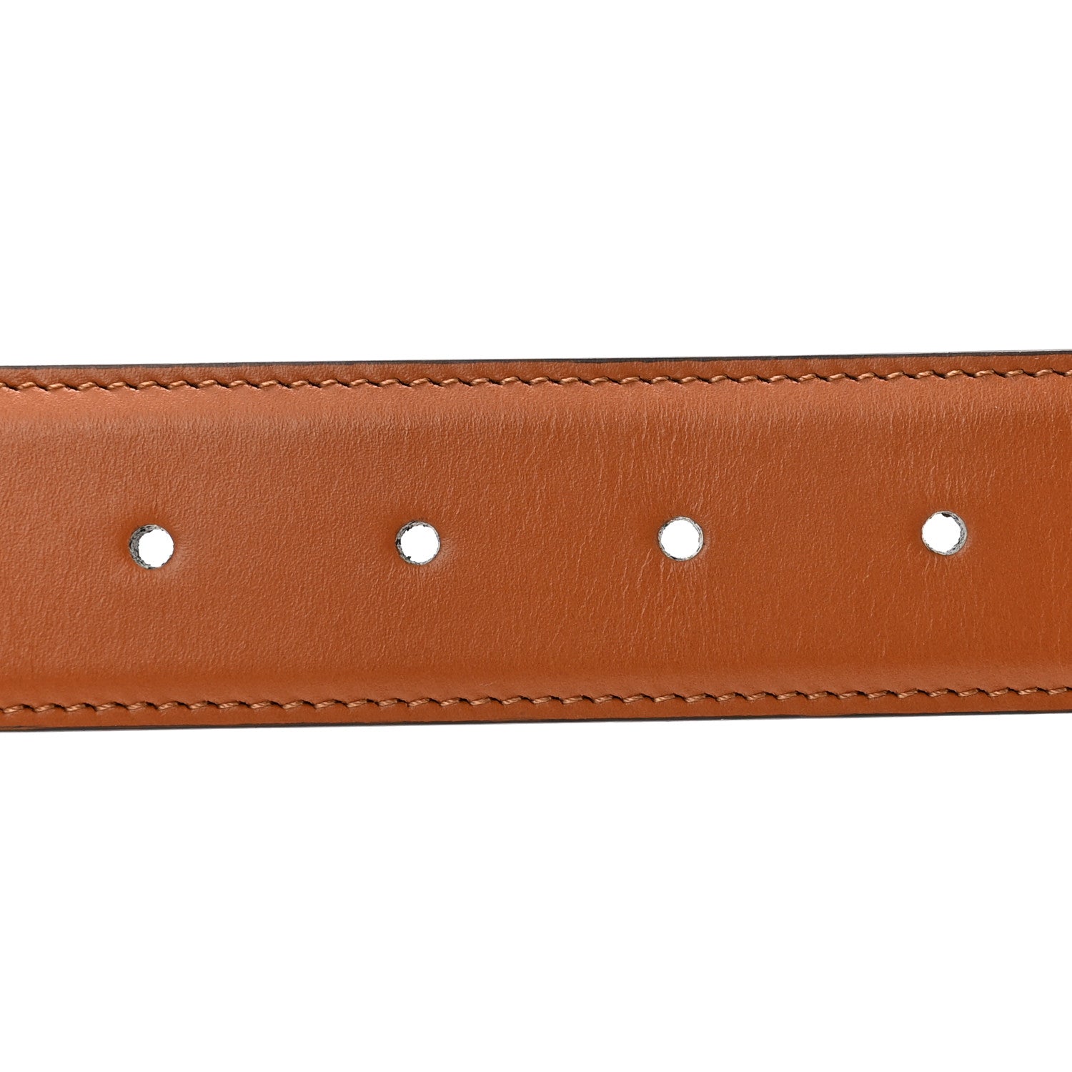 Fendi Vitello King FF 3.5CM Belt 75 30 Cuoio 3 of 5