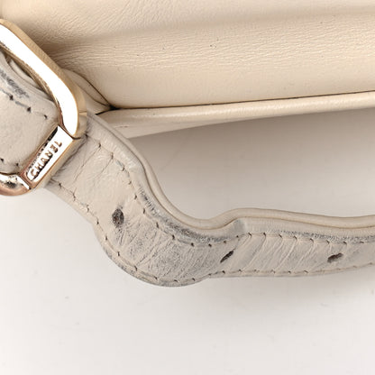 Chanel Caviar Quilted Business Affinity Backpack White 13 of 15