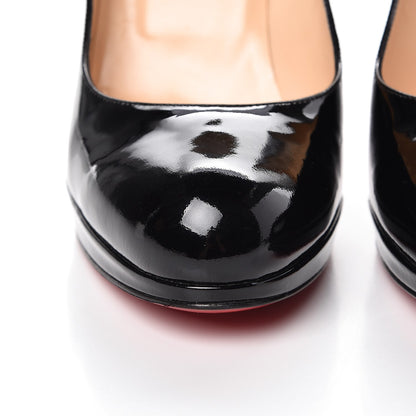 Christian Louboutin Patent New Simple 120 Pumps 39.5 Black 8 of 13