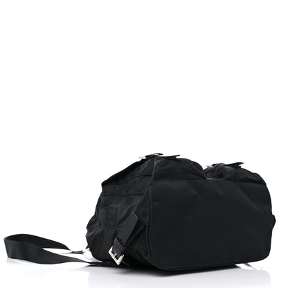 Prada Tessuto Nylon Saffiano Medium Backpack Black 4 of 8