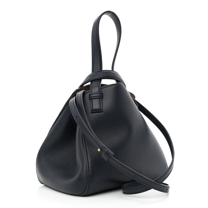 Loewe Calfskin Small Hammock Nugget Shoulder Bag Navy 3 of 9
