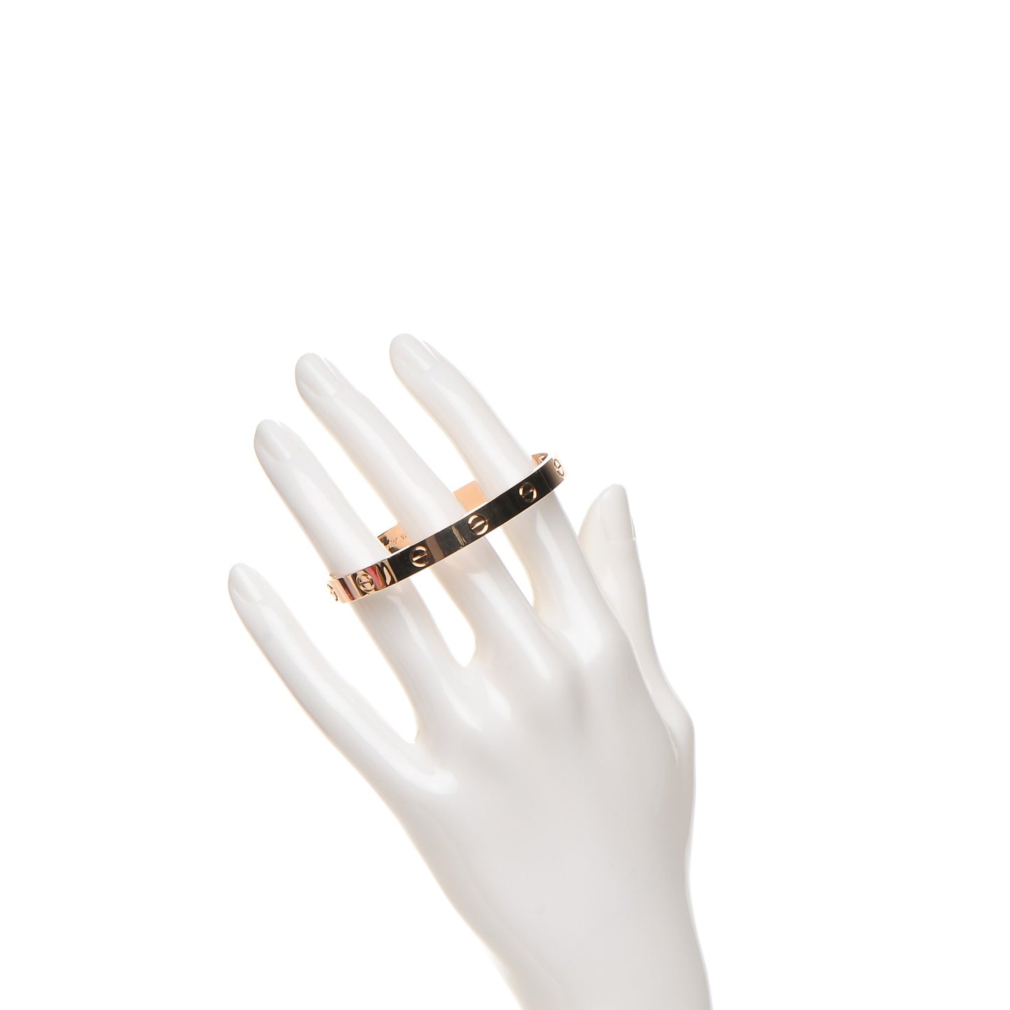 18K Pink Gold LOVE Bracelet 17