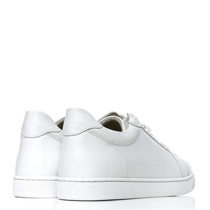 Christian Louboutin Calfskin Vieira Flat Sneakers 41 White 3 of 5