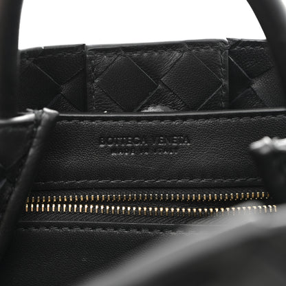 Bottega Veneta Nappa Intrecciato Small Andiamo Shoulder Bag Black 7 of 10