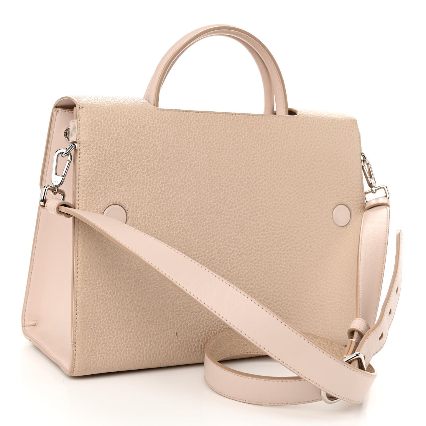 Grained Calfskin Medium Diorever Flap Tapioca
