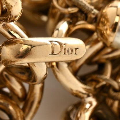 Christian Dior Metal Pearl Multi Strand Bracelet 4 of 7