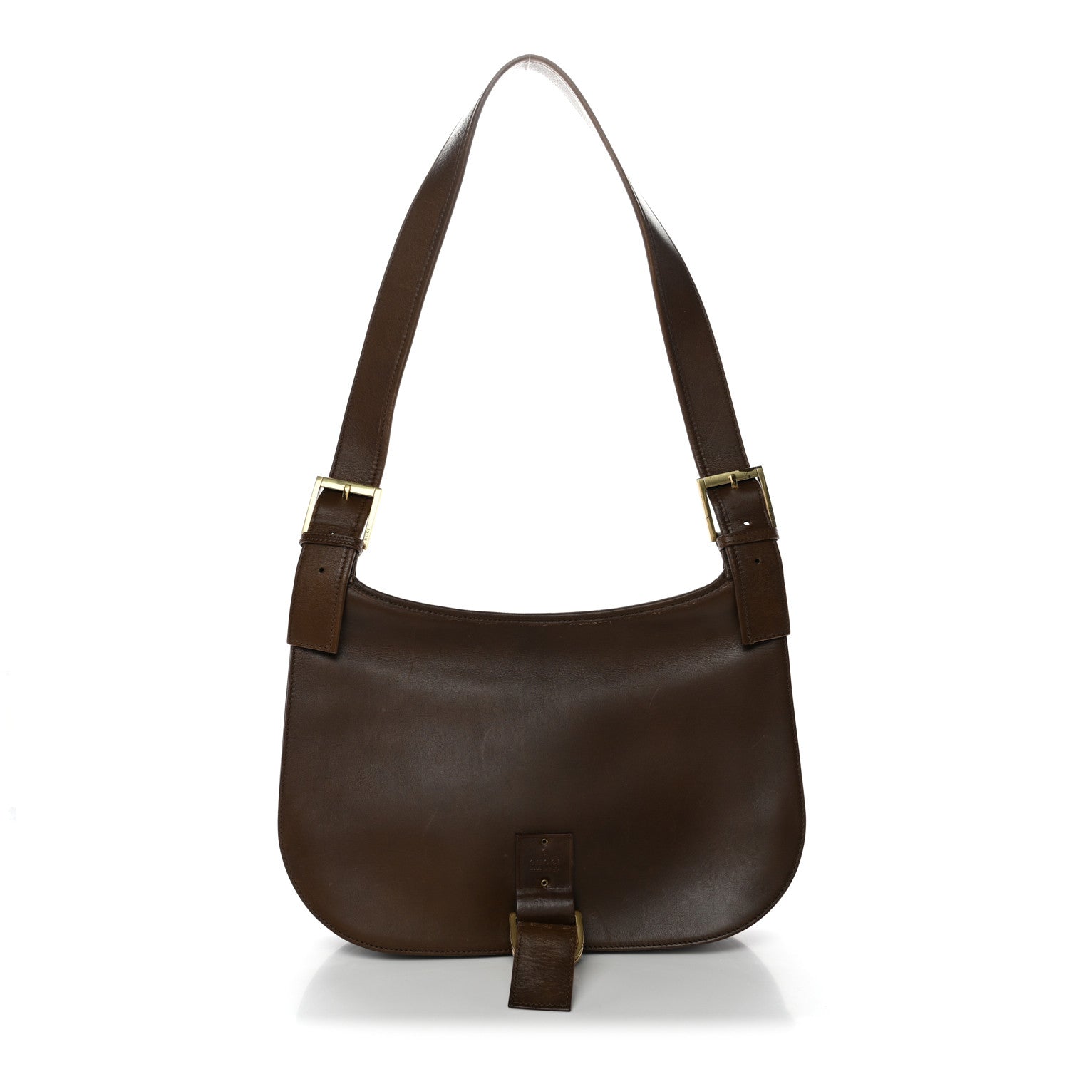 Gucci Calfskin Hobo Bag Brown 1 of 16