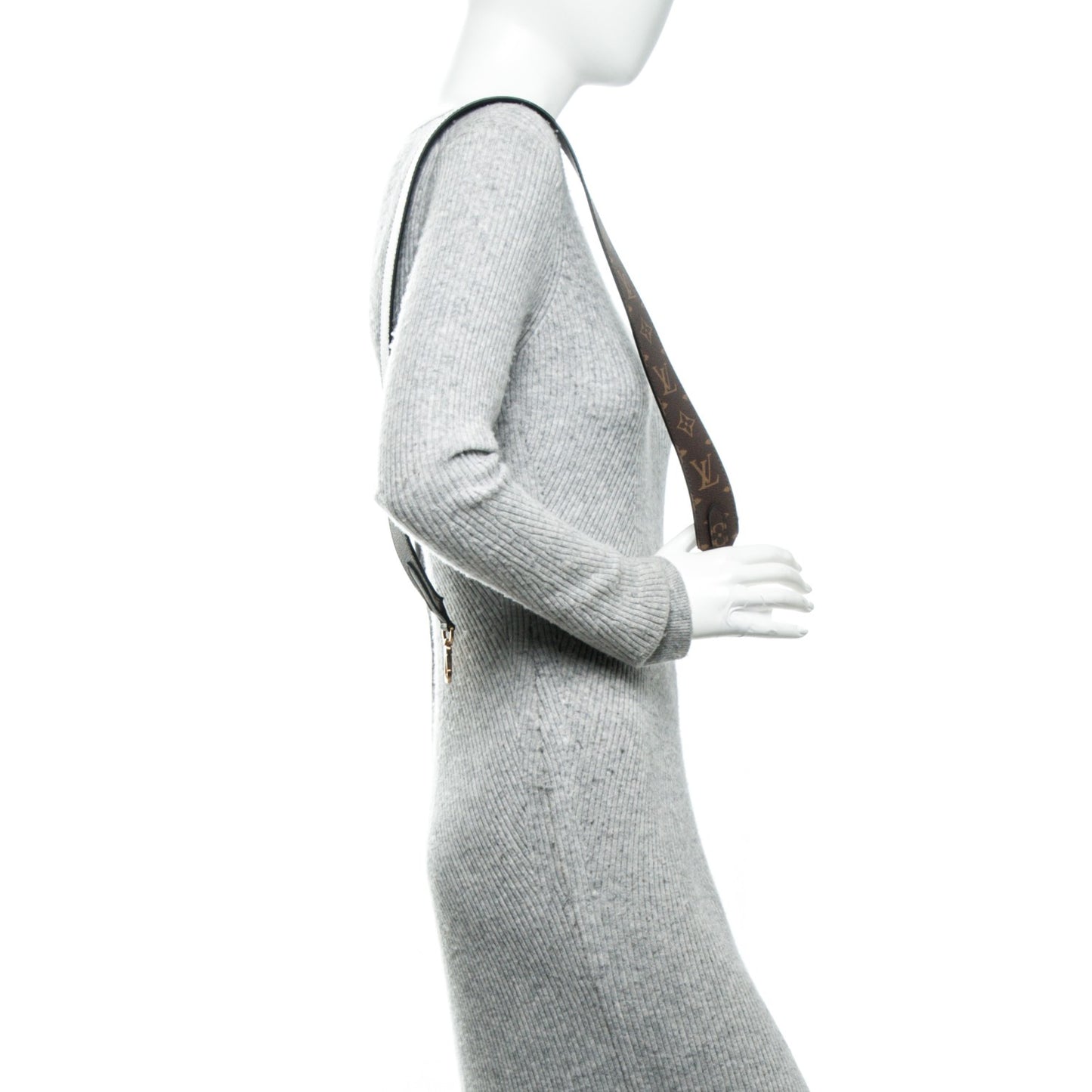 Monogram Bandouliere Shoulder Strap Black