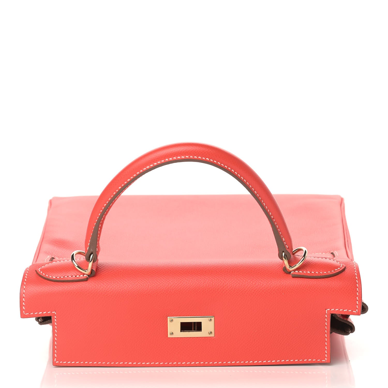 Hermes Epsom Candy Kelly Retourne 28 Rose Jaipur Gold 14 of 41