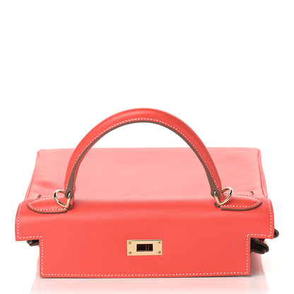 Hermes Epsom Candy Kelly Retourne 28 Rose Jaipur Gold 14 of 41