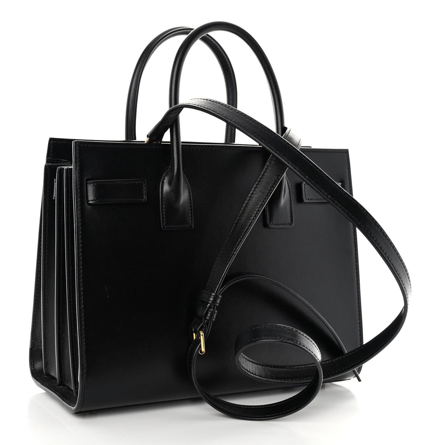 Calfskin Baby Sac De Jour Black