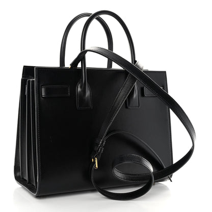 Saint Laurent Calfskin Baby Sac De Jour Black 3 of 9