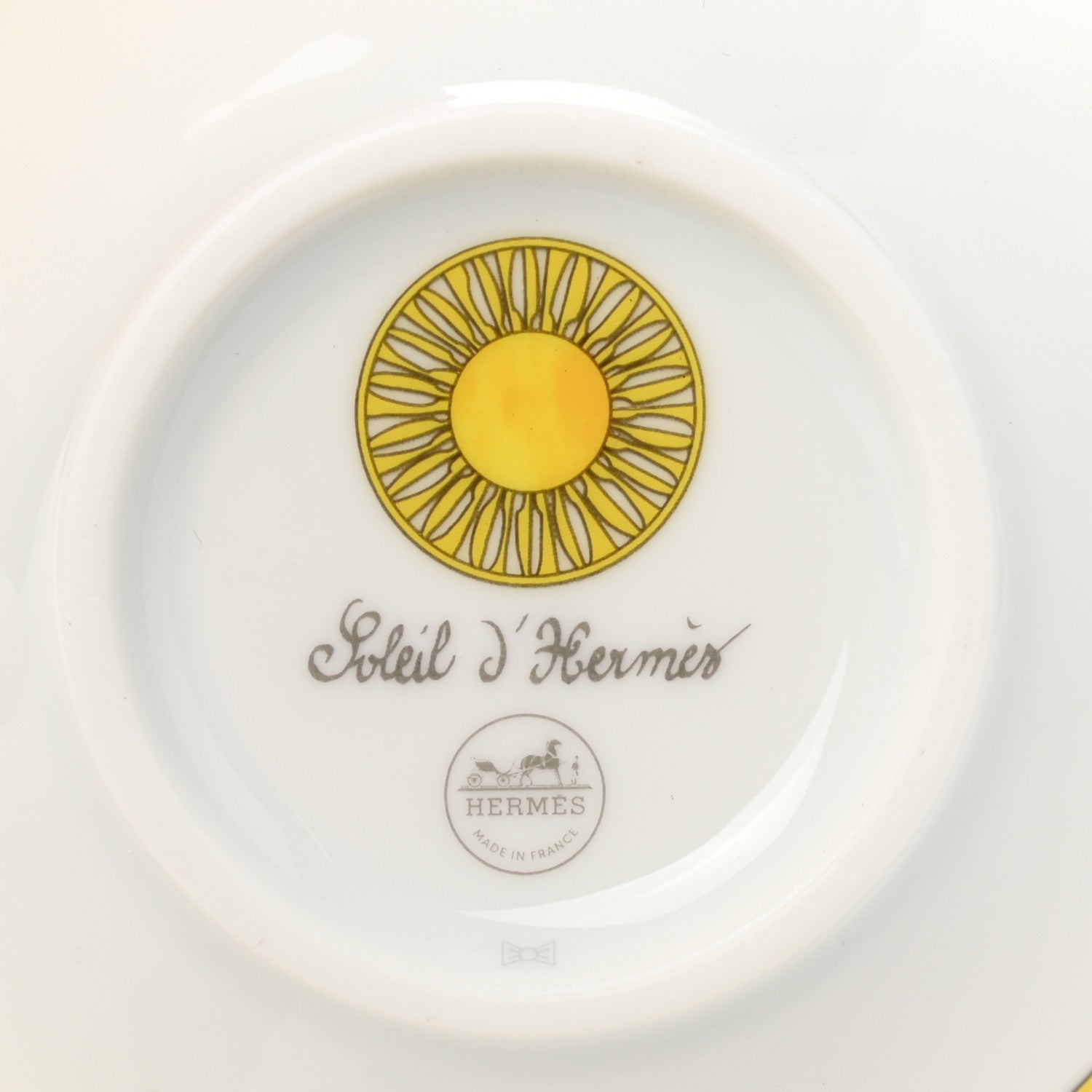Hermes Porcelain Soleil d'Hermes Breakfast Cup And Saucer Set Of 2 8 of 13