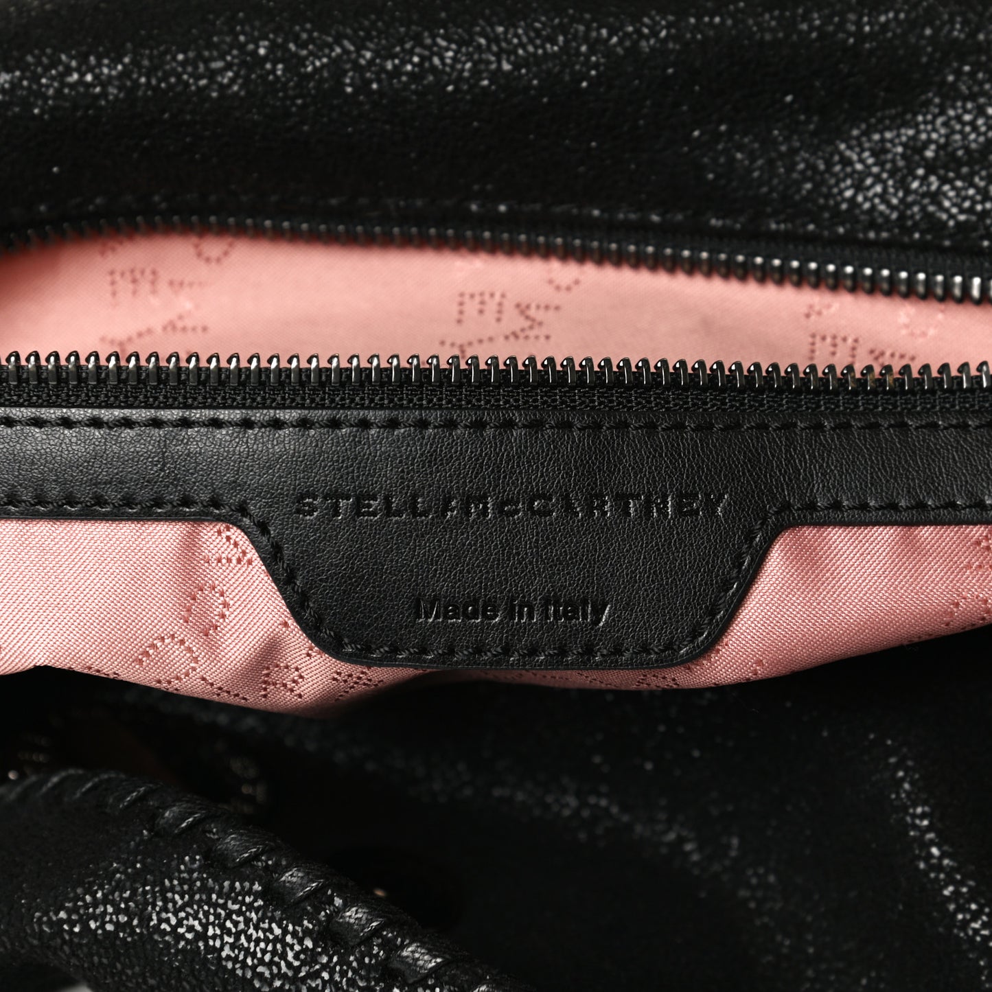 Shaggy Deer Small Falabella Tote Black