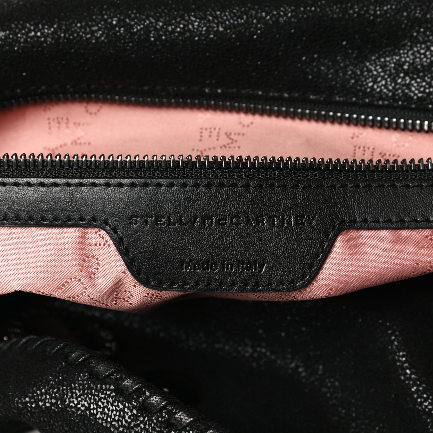 Stella McCartney Shaggy Deer Small Falabella Tote Black 6 of 13