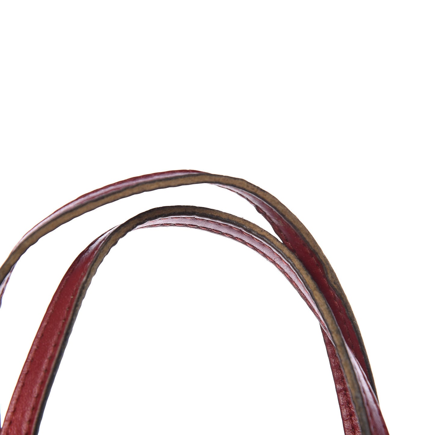 GG Plus Monogram Vertical Tote Red