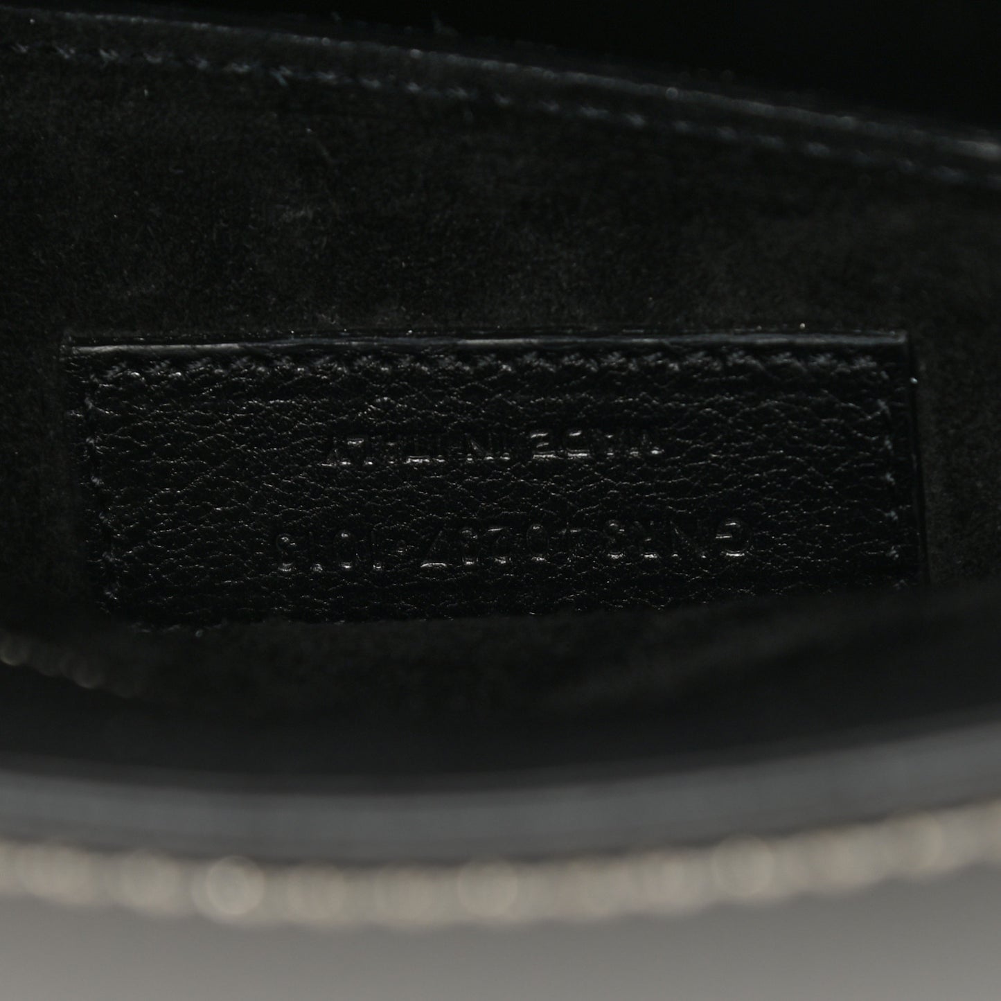 Calfskin Stud Sac De Jour Clutch Black