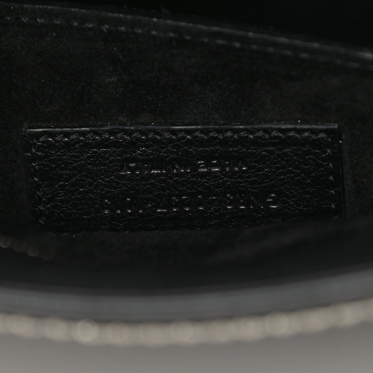 Saint Laurent Calfskin Stud Sac De Jour Clutch Black 6 of 6