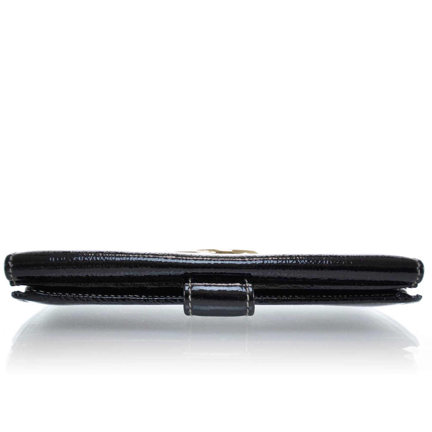 Patent Britt Continental Wallet Black