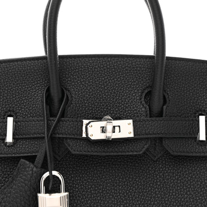 Hermes Togo Birkin 25 Black 8 of 11
