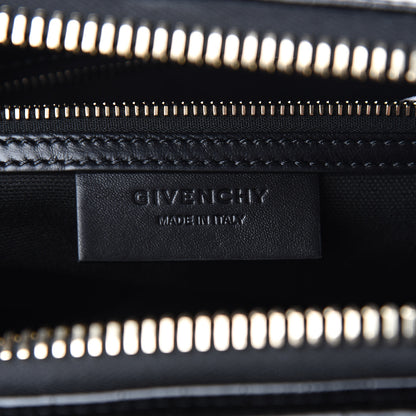 Givenchy Calfskin Crocodile Embossed Small Antigona Black 5 of 9
