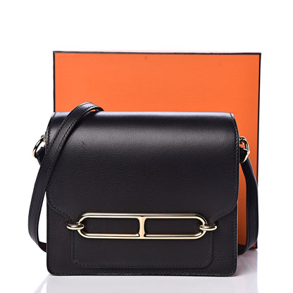 Hermes Evergrain Mini Sac Roulis Black 11 of 11