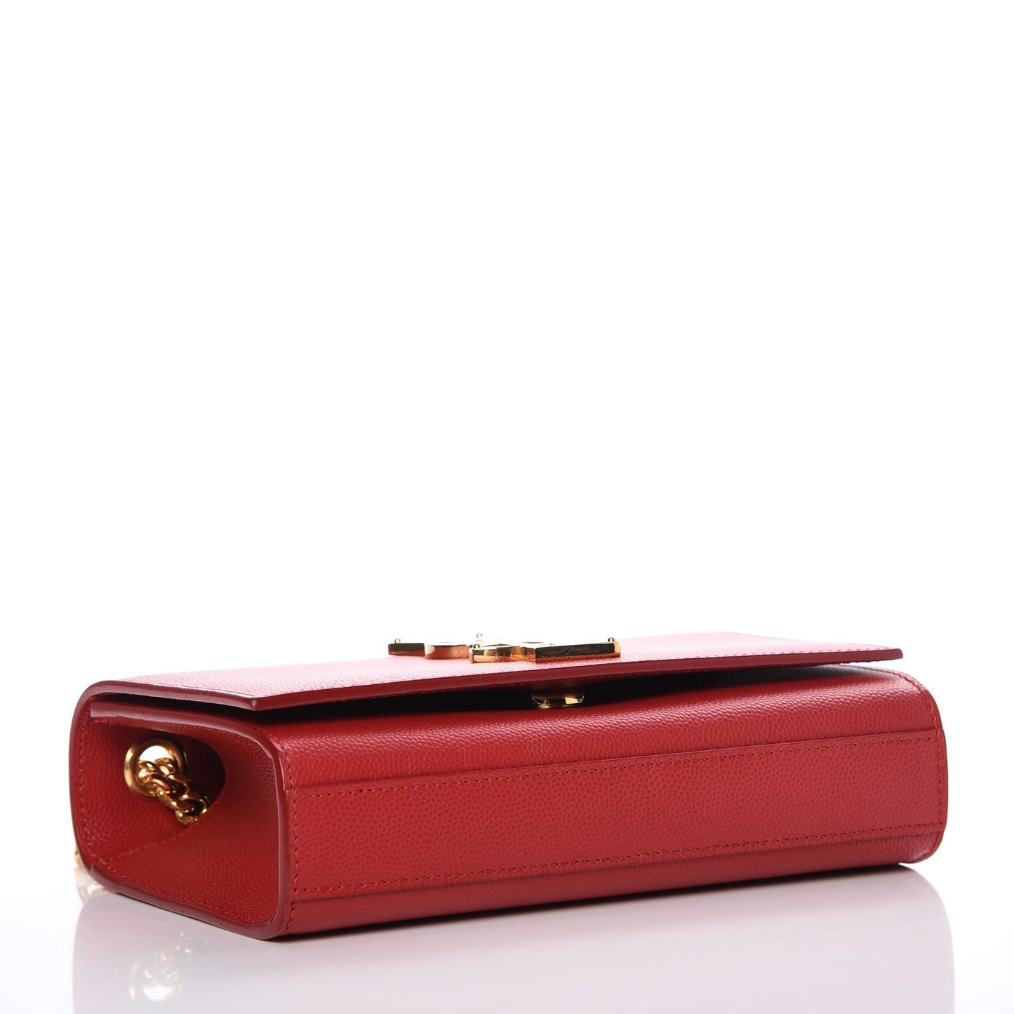 Grain De Poudre Small Monogram Kate Satchel Red